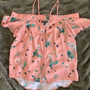 Express- size small- off shoulder blouse